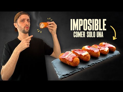 Como hacer Croquetas de Jamón | Receta cremosa y extra crujiente