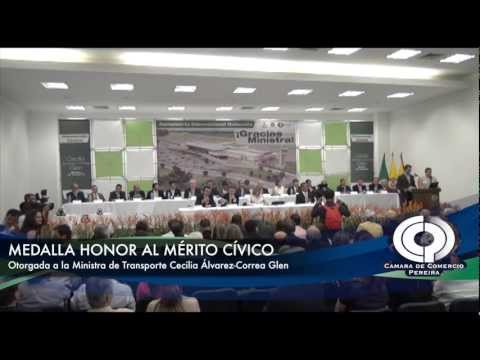 Así se vivió el Homenaje Cívico a la Ministra Cecilia Álvarez-Correa Glen