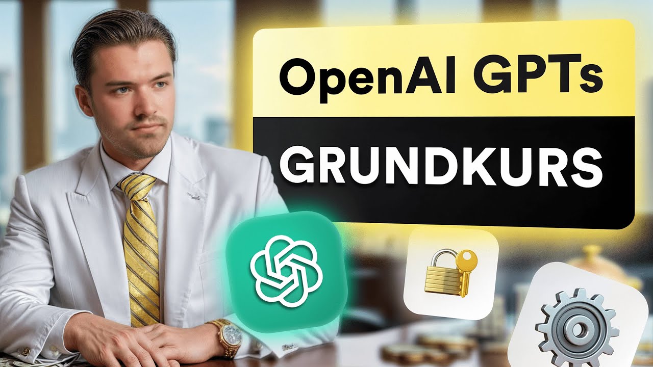 CustomGPTs erstellen KOMPLETTANLEITUNG - Geld verdienen mit GPTs für Anfänger (OpenAI GPTs Deutsch)