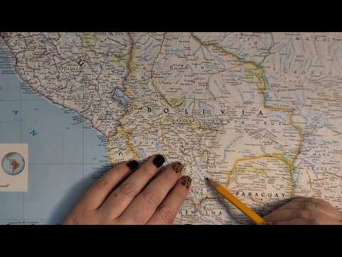 ASMR ~ Chuquisaca, Bolivia (Sucre) History & Geography ~ Soft Spoken Map Tracing Google Earth