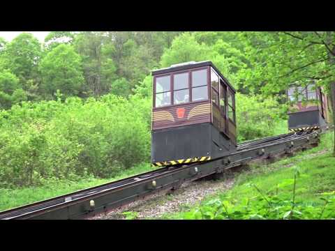 Funicular at Horseshoe Curve in Pennsylvania, 2019
