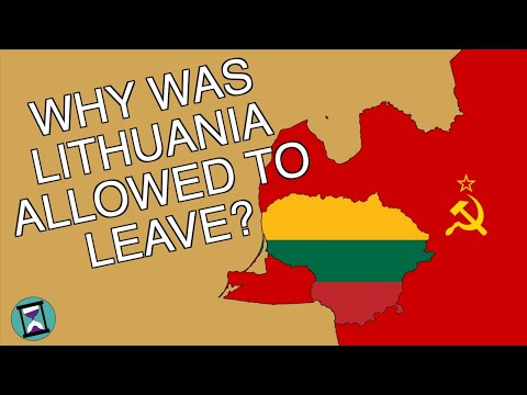 Why didn't the USSR stop Lithuania from leaving? (Short Animated Documentary)