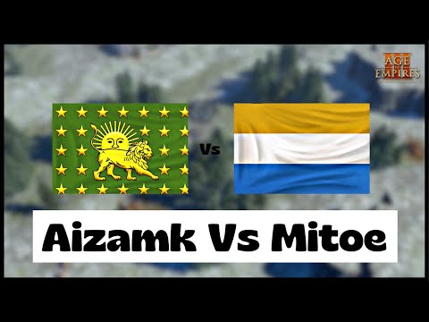 Age of Empires 3- India Vs Dutch | Aizamk Vs Mitoe | Aoe3 DE | 1v1 Pro Game | 4K