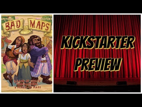 Bad Maps - Board Game Spotlight Preview