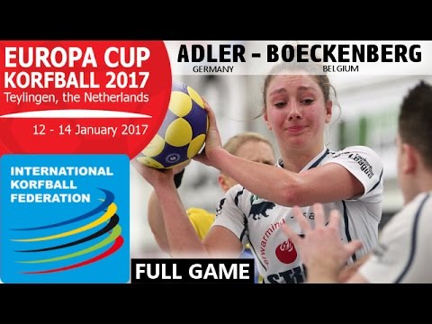 IKF Ecup 2017 KV Adler Rauxel e.V - Boeckenberg Korfbal Club