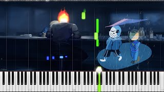 Undertale // It&#39;s Raining Somewhere Else // Piano // SANSynthesia // OST 63