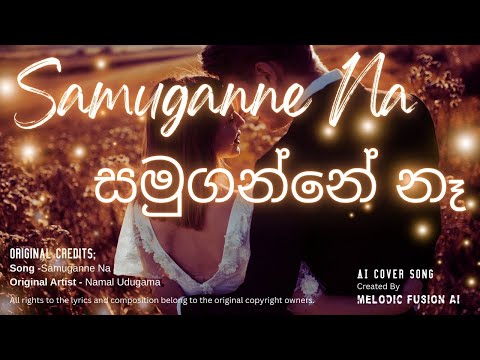 Samuganne Na | සමුගන්නේ නෑ  | AI Cover Version | Namal Udugama | MelodicFusionAI