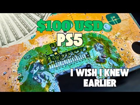 $100 Broken PS5 From FaceBook Marketplace!? Can we fix it???