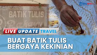 Workshop Batik Tulis Tertua di Trenggalek Sesuaikan Selera Generasi Muda dengan Motif Tradisional