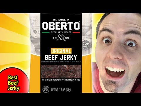 BEST BEEF JERKY? | Oberto's Original Beef Jerky Taste Test & Review