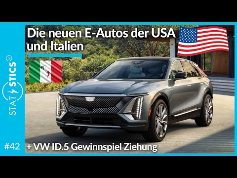 STAT E-STICS #42 | Die neuen E-Autos aus den USA und Italien, Mercedes EQB und VW ID.5 Gewinnspiel