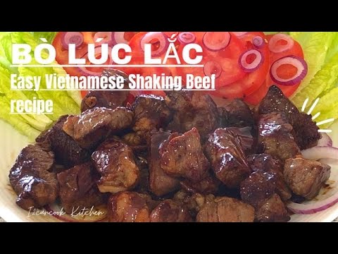 [ENGSUB] Cách làm BÒ LÚC LẮC ngon - đơn giản | Vietnamese SHAKING BEEF Recipe |Fast-Simple-Delicious