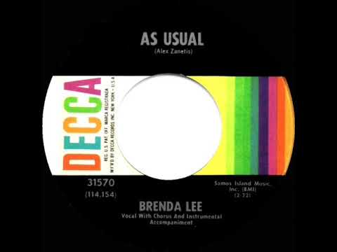 1964 HITS ARCHIVE: As Usual - Brenda Lee