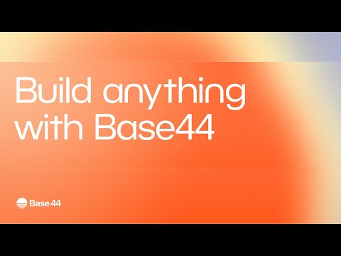 Base44 app with your name 45sec
