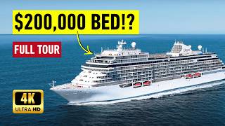 Ship with a $200,000 Bed: Inside the World’s Most Luxurious Cruise Ship | 4k Tour