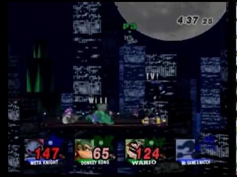 SSBB - TeeVee & Blackanese Vs Ninjalink & Will, R1 & R2 (Losers Finals)