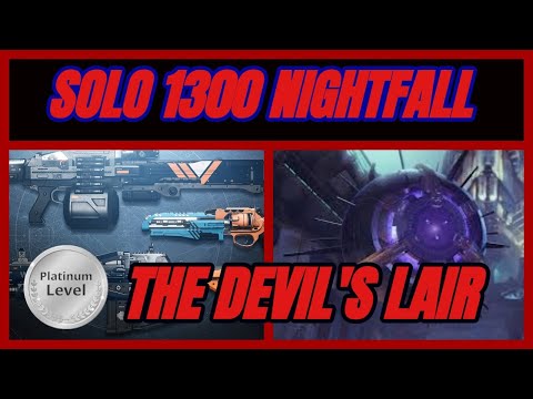 Solo 1300 Power Nightfall: Sepiks Prime The Devil's Lair-Exclusive Strike Weapons (Shadow Price Week