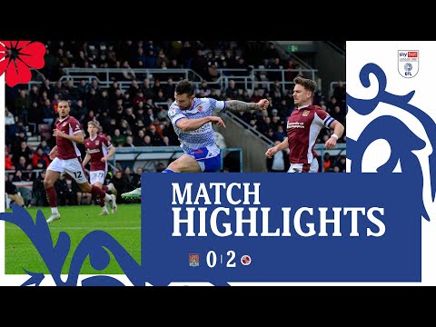HIGHLIGHTS | Northampton 0-2 Reading