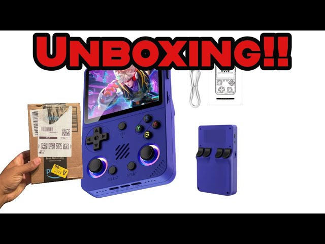 Vídeo relacionado con Forlarme RG36PRO Retro Video Game Console-Support 30000+ Classic Games,3.5"IPS Screen,Open Source System,64G TF card,3000mAh Battery,Portable Console for Teen or Partner - Gift for Christmas - Purple