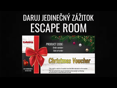 DARUJ JEDINEČNÝ ZÁŽITOK ESCAPE ROOM (Therooms.eu)