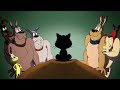 Boarding Games Put the Cat Out: Paintings Winter Hungerland