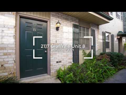 SOLD :: 2117 Giuffrias Ave #8, Metairie LA Condo