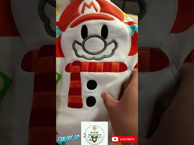 Vídeo relacionado con Nintendo Sudadera con capucha para niños Mario Group, Azul marino Heather, Medium