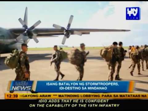 Isang batalyon ng stormtroopers, idi-destino sa Mindanao