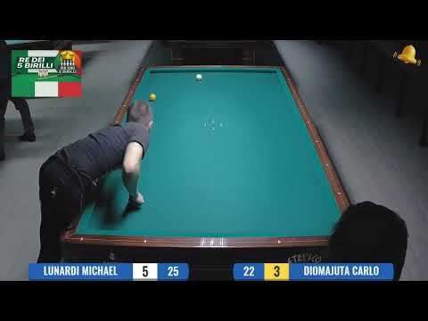 🔥 Lunardi Michael VS Diomajuta Carlo 🎯 Parte 3 | Biliardo 5 Birilli | Duello di Precisione