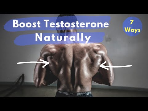 How to boost testosterone naturally | 7 Ways