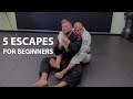 5 Jiu-Jitsu Escapes Every White Belt Should Know