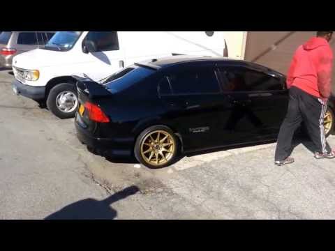 Thumbnail for Honda Civic Si- Small 2 Step, Burnout/Launch by video, Car, vide, Honda Civic