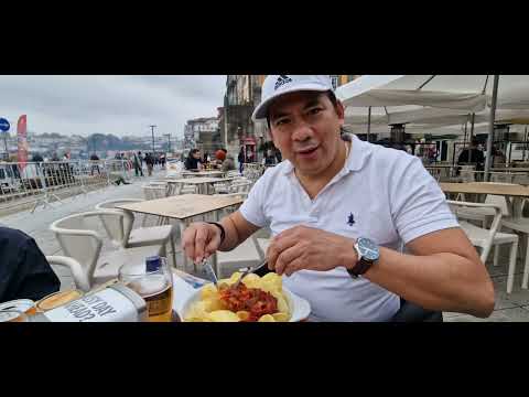 Bacalao a las Bragas / Comiendo Bacalao en Oporto / Comiendo a orillas del Rio Duero