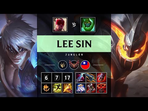 Lee Sin Jungle vs Zac - TW Grandmaster Patch 25.12