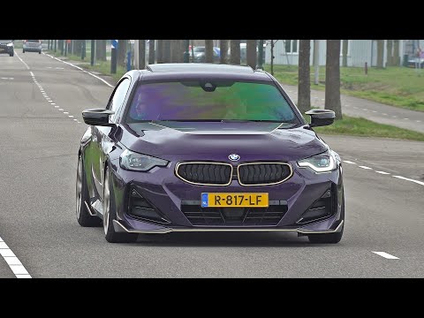 BMW M240i xDrive Coupe (G42) with Akrapovic exhaust! PURE ENGINE SOUNDS!