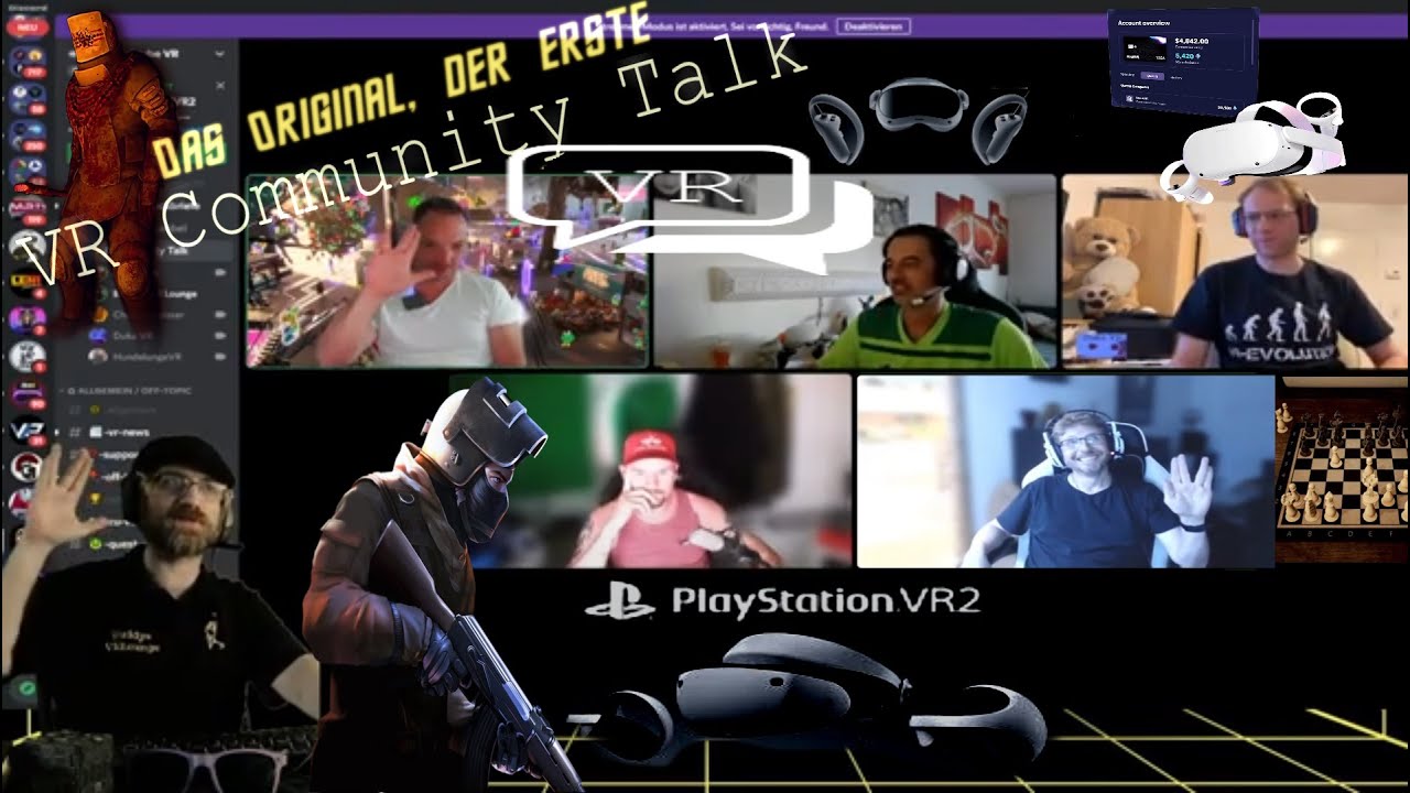 Buddys VR-Lounge - VR Community Talk "HL Ep2 VR Mod angekündigt, Resi4 Mod geteasert,TWD Chp2 uvm "