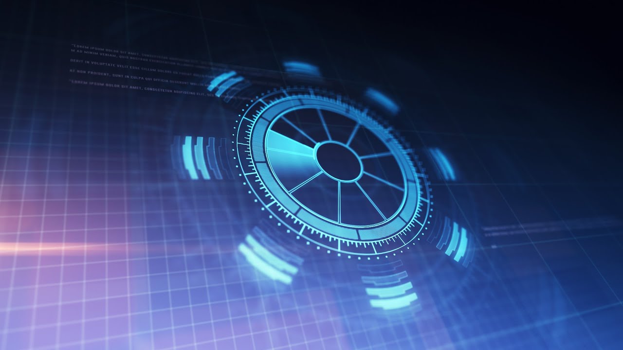 After Effects Tutorial - Advanced HUD Interface Design ( No Plugins )