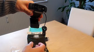 Video thumbnail for Logitech C922 PRO Webcam mit Stativ, Full HD 1080p - Unboxing / Auspacken by aerowings