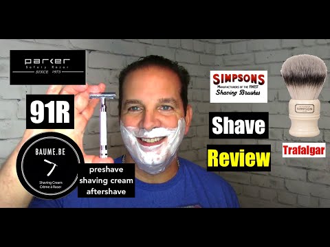 Parker 91R Razor-BAUME BE-Simpsons Trafalgar Brush Review