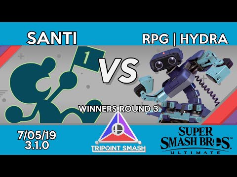 Tripoint Smash 67 - Winners Round 3 - santi(G&W) Vs. RPG | Hydra(ROB)