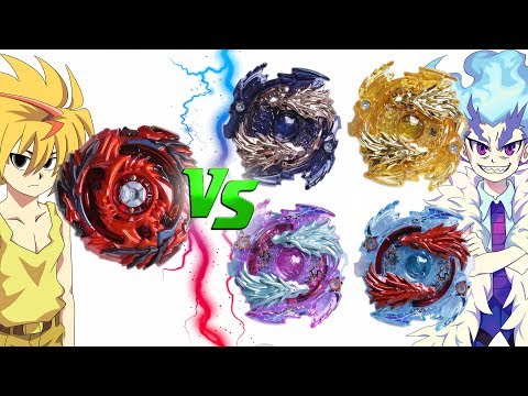 DRAIN FAFNIR vs LOST LONGINUS | Beyblade Burst Battle ベイブレードバースト