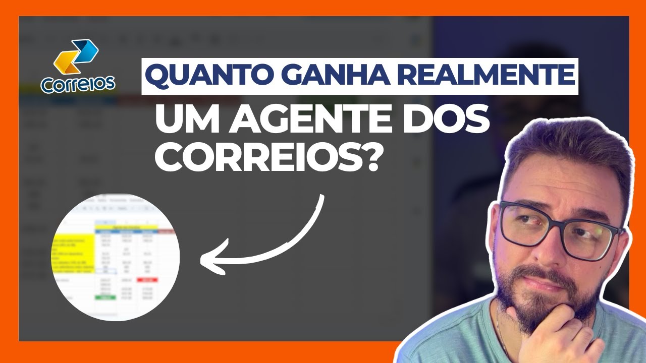 Salário REAL de um Agente dos Correios [ATUALIZADO JUNHO/2024]