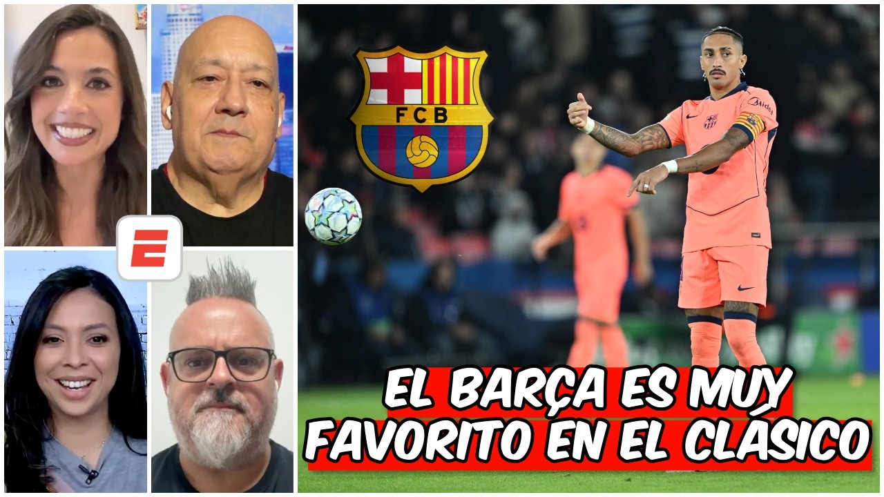 BARCELONA APLASTARÁ al REAL MADRID en el CLÁSICO. NO LE AFECTARÁ su TROPIEZO en París | Exclusivos