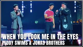 Jonas Brothers and Teddy Swims - When You Look Me in the Eyes - Las Vegas, NV - Park MGM