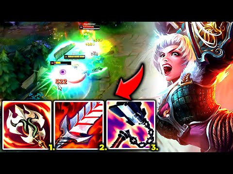 YOU GUYS REQUESTED THIS RIVEN BUILD SO MUCH (SO I PLAYED IT...)