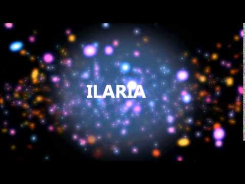 JOYEUX ANNIVERSAIRE ILARIA