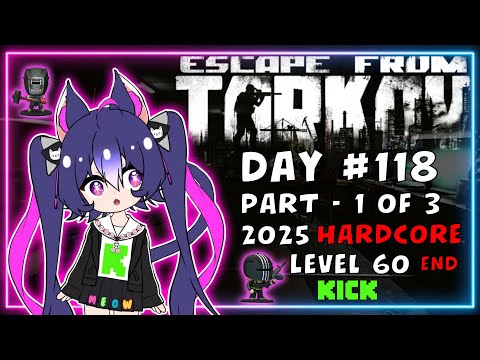 Escape from Tarkov: Level 60 PvP Solo - VTuber - Part 1 of 3 - Day 118 thumbnail