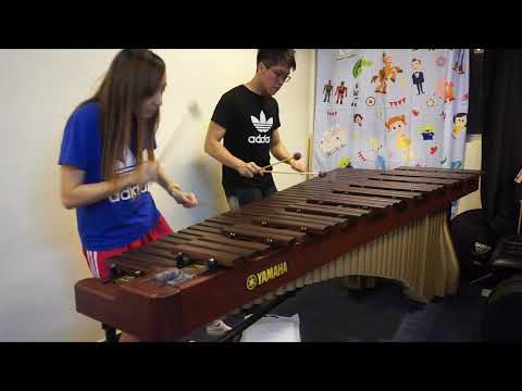 Black and White Rag on MARIMBA!