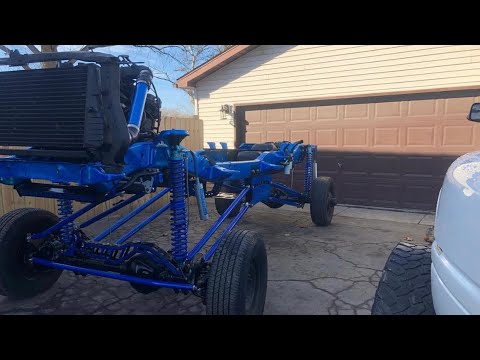 2021 Show Build (Ep.1) PREPPING MY FRAME FOR 4 LINK LIFT