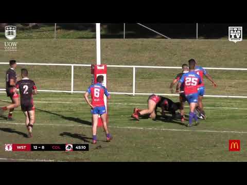 2019 IDRl Reserve Grade Round 11 Highlights - Western Suburbs vs Collegians